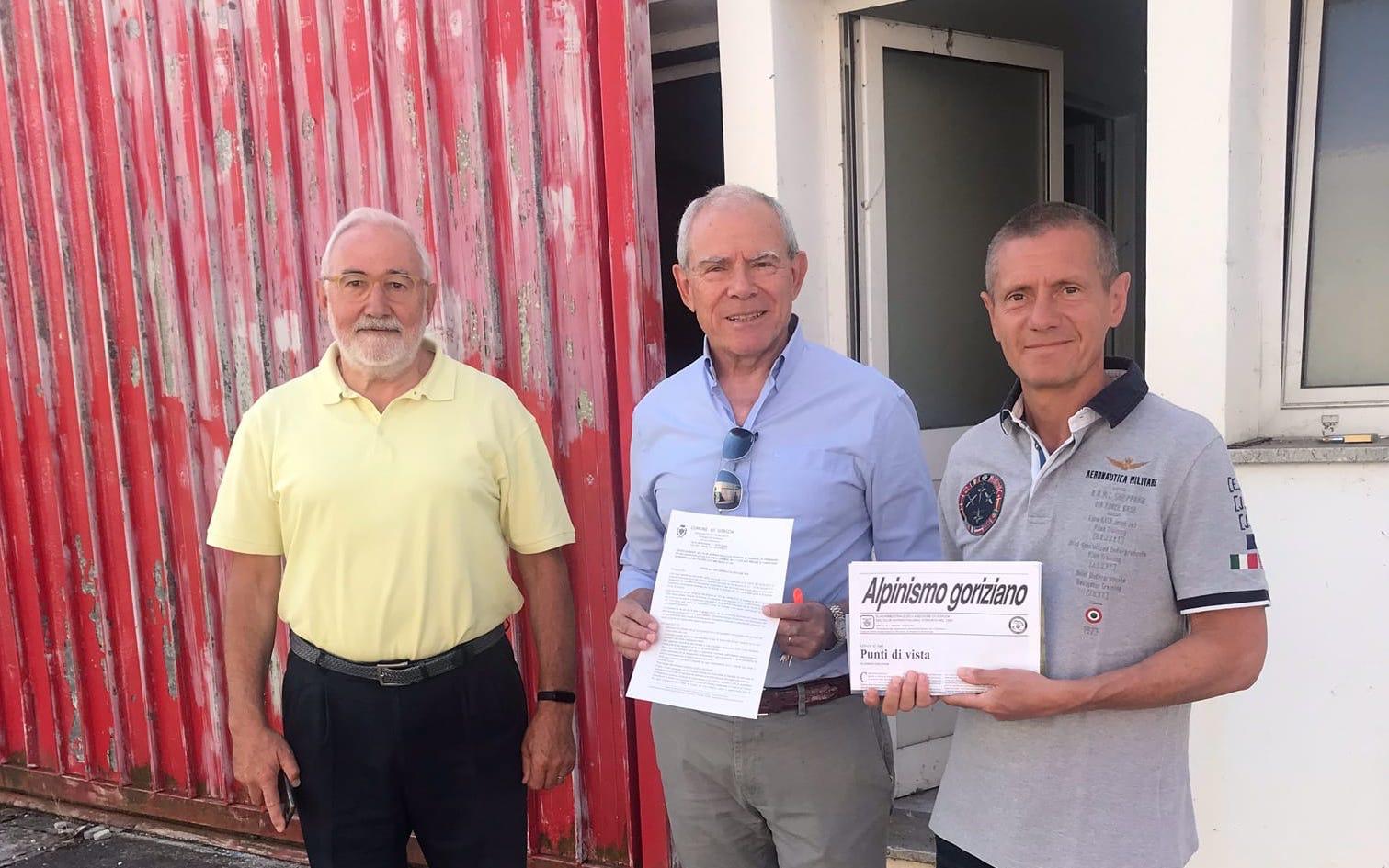 Immagine per Nuovi spazi per il Cai di Gorizia, aperto il deposito in via San Michele